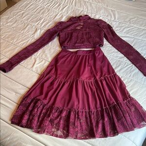 Balera dance costume, two piece